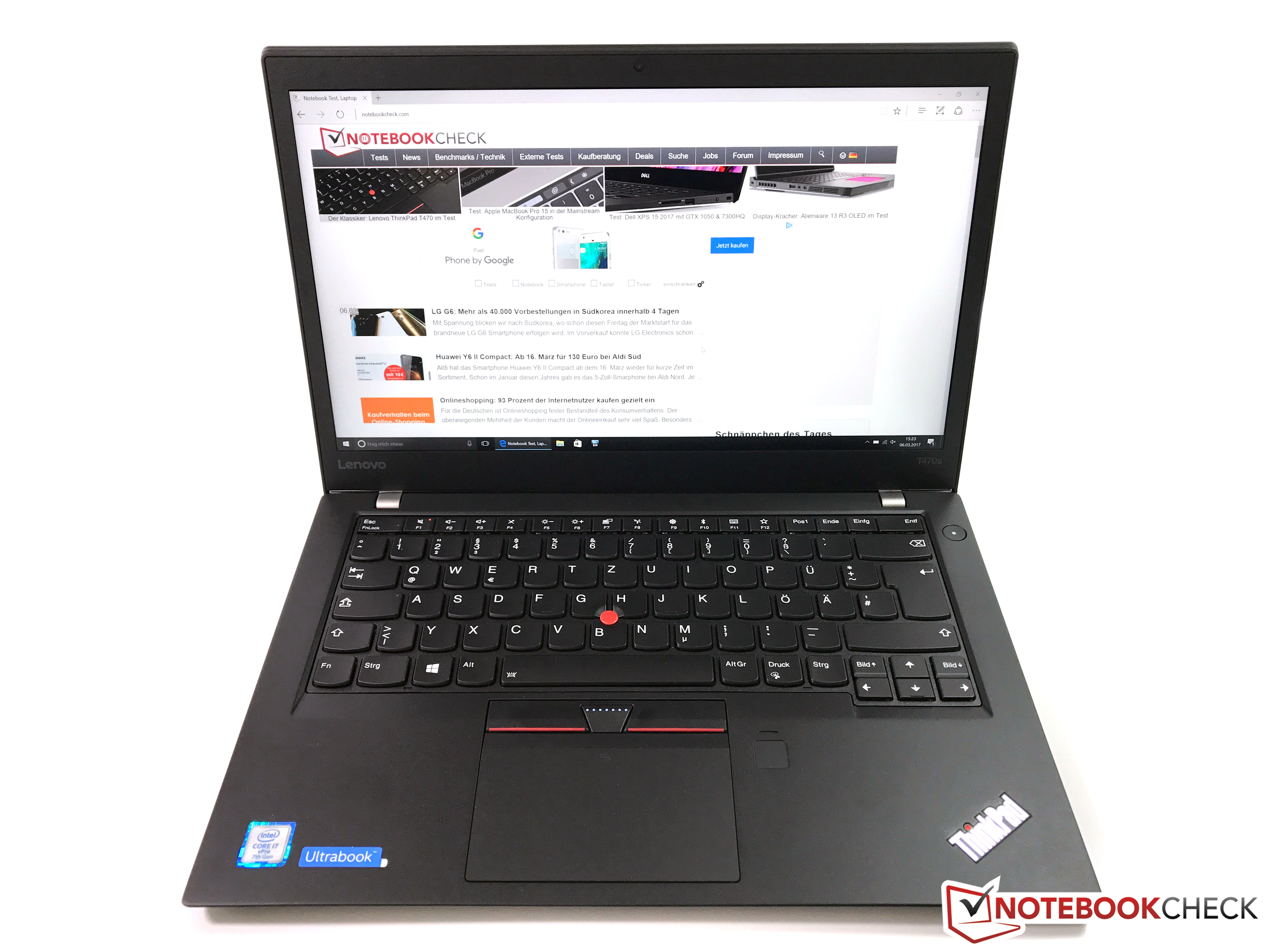 联想thinkpad t470s (core i7, wqhd)笔记本评测