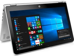 In review: HP Pavilion x360 15-bk102ng. Test model provided by Cyberport.de