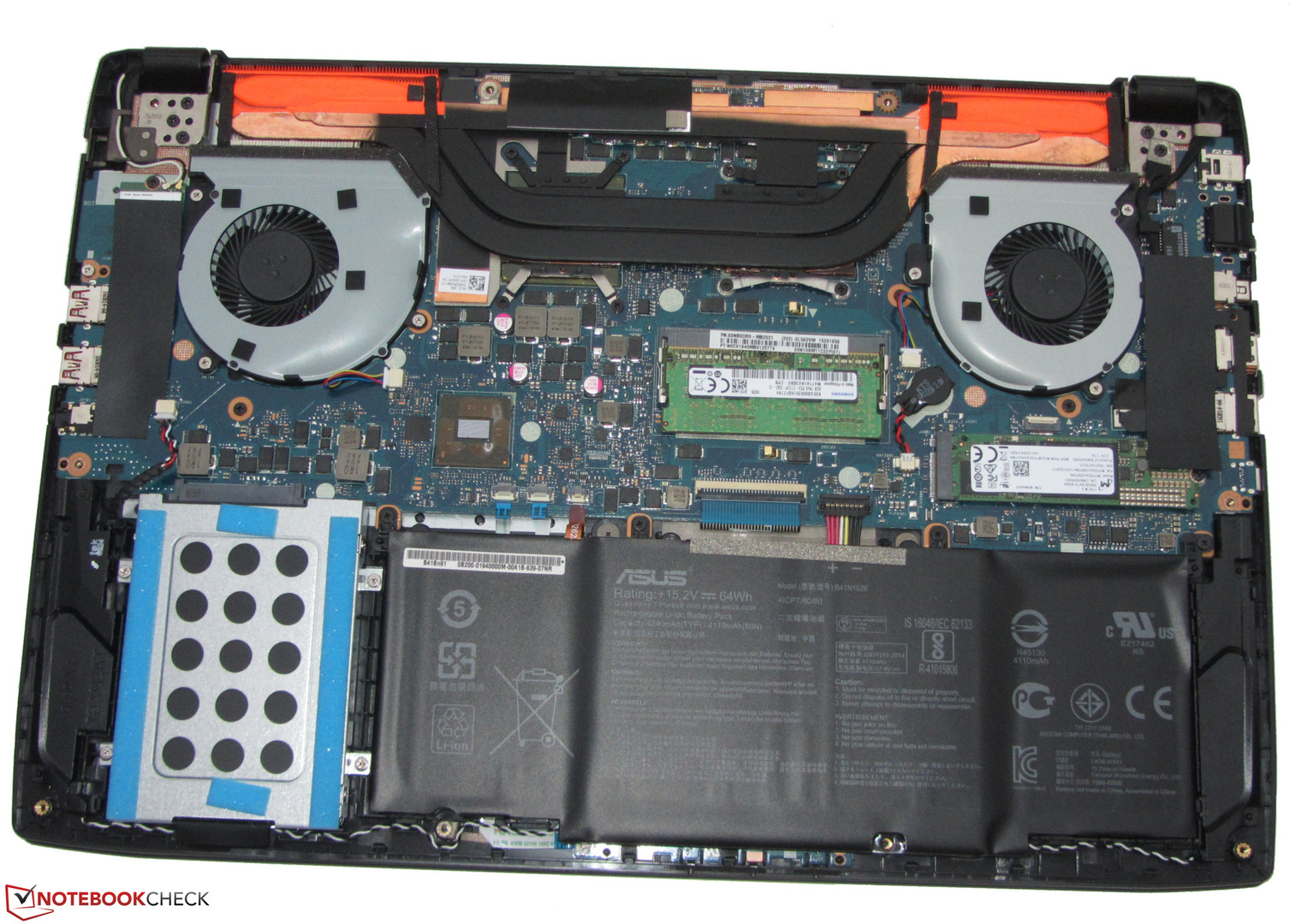 华硕rog strix gl502vm 笔记本电脑简短评测
