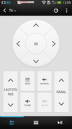 HTC Sense TV: Clear layout of the remote.