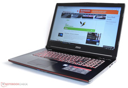In review: MSI GE72VR. Test model provided by MSI Germany