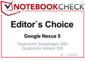 编辑选择奖 2013年11月: Google Nexus 5