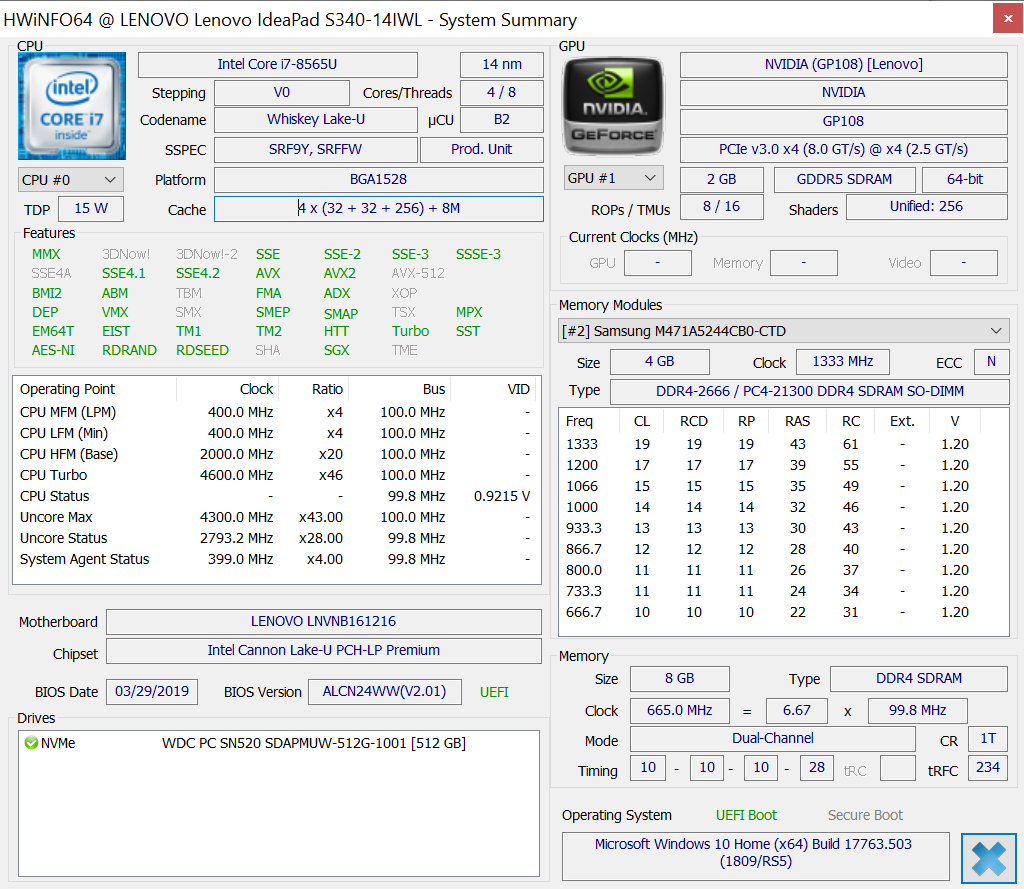 联想ideapad S340 I7 8565u Fhd 笔记本电脑评测 Notebookcheck