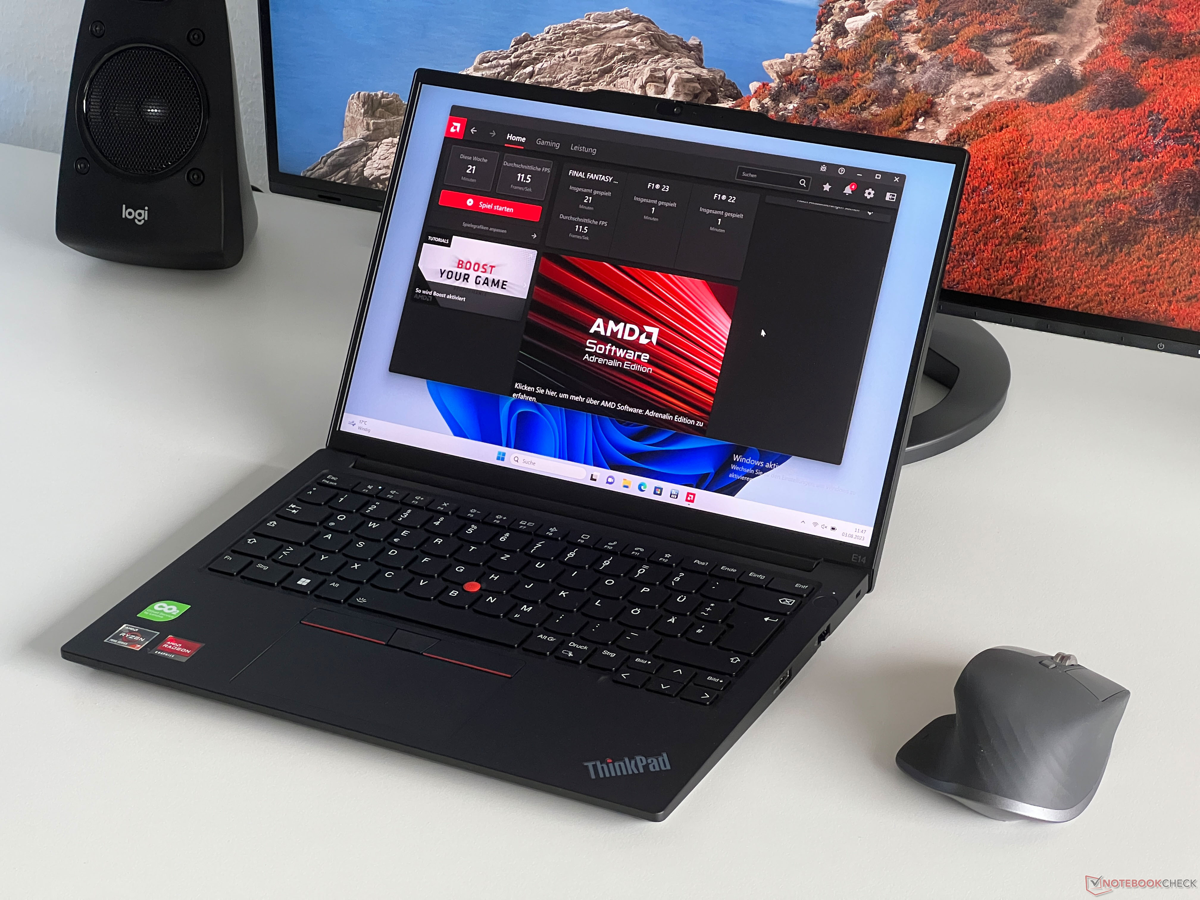 联想 ThinkPad E14 G5 AMD 评测：价格实惠、显示效果更佳的办公笔记本电脑 Notebookcheck