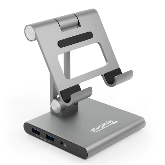Plugable 8合1 USB-C扩展坞。(图片来源: Plugable)