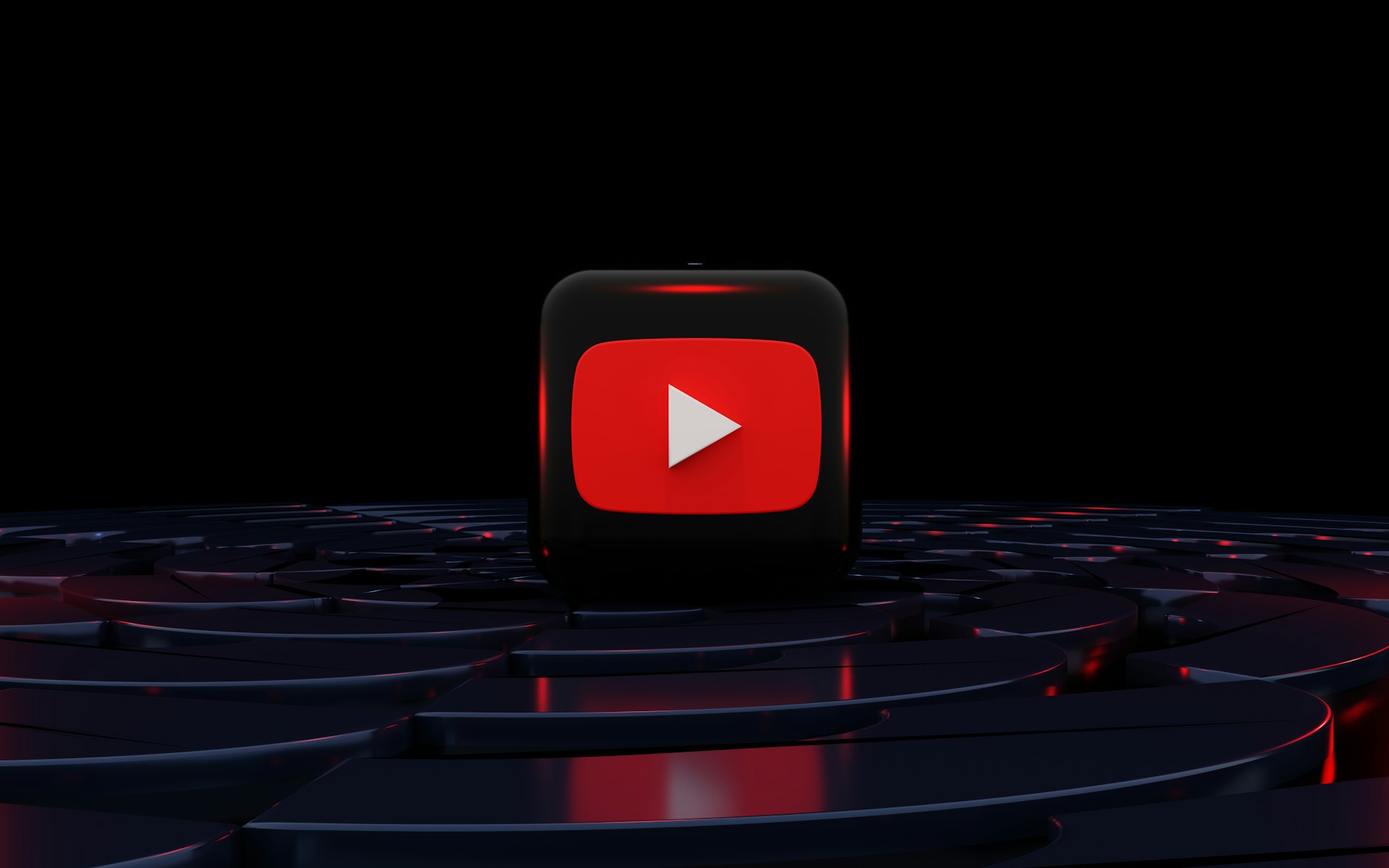 3D YouTube 徽标(图片来源:BoliviaInteligente - Unsplash)