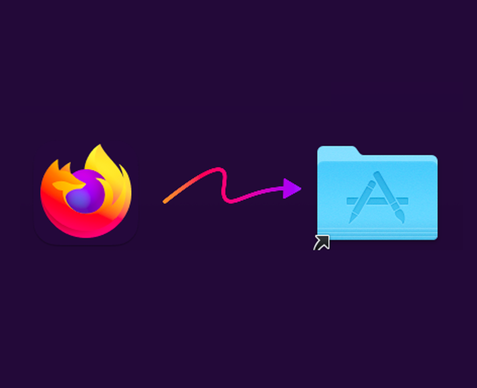 Mozilla 将 Firefox 115 ESR 从支持的浏览器列表中删除,这将使旧系统用户浏览网页变得更加困难。图:MacOS 版火狐浏览器安装程序(图片来源:截图 - Notebookcheck)