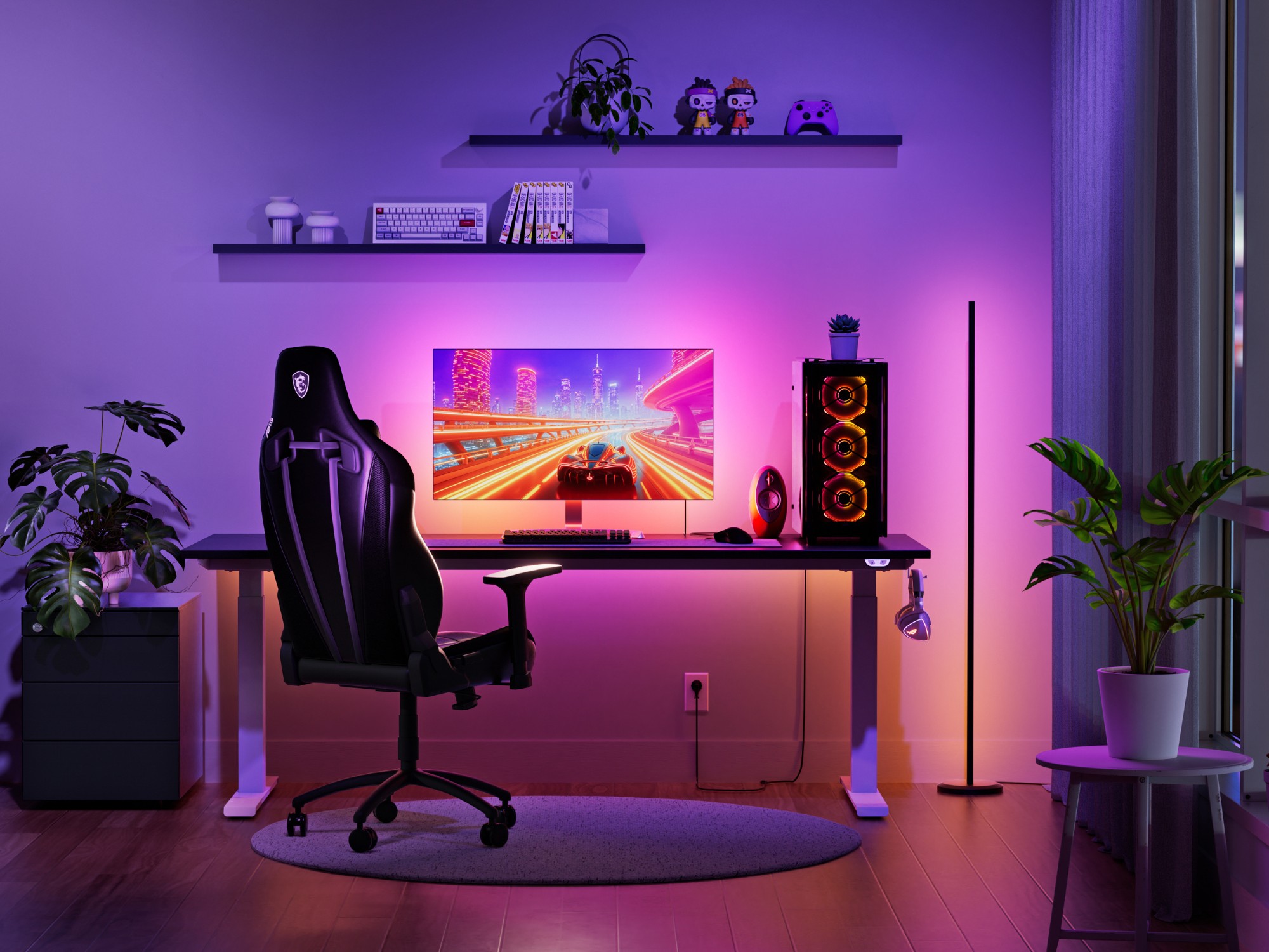 Nanoleaf PC 屏幕镜面灯带评测