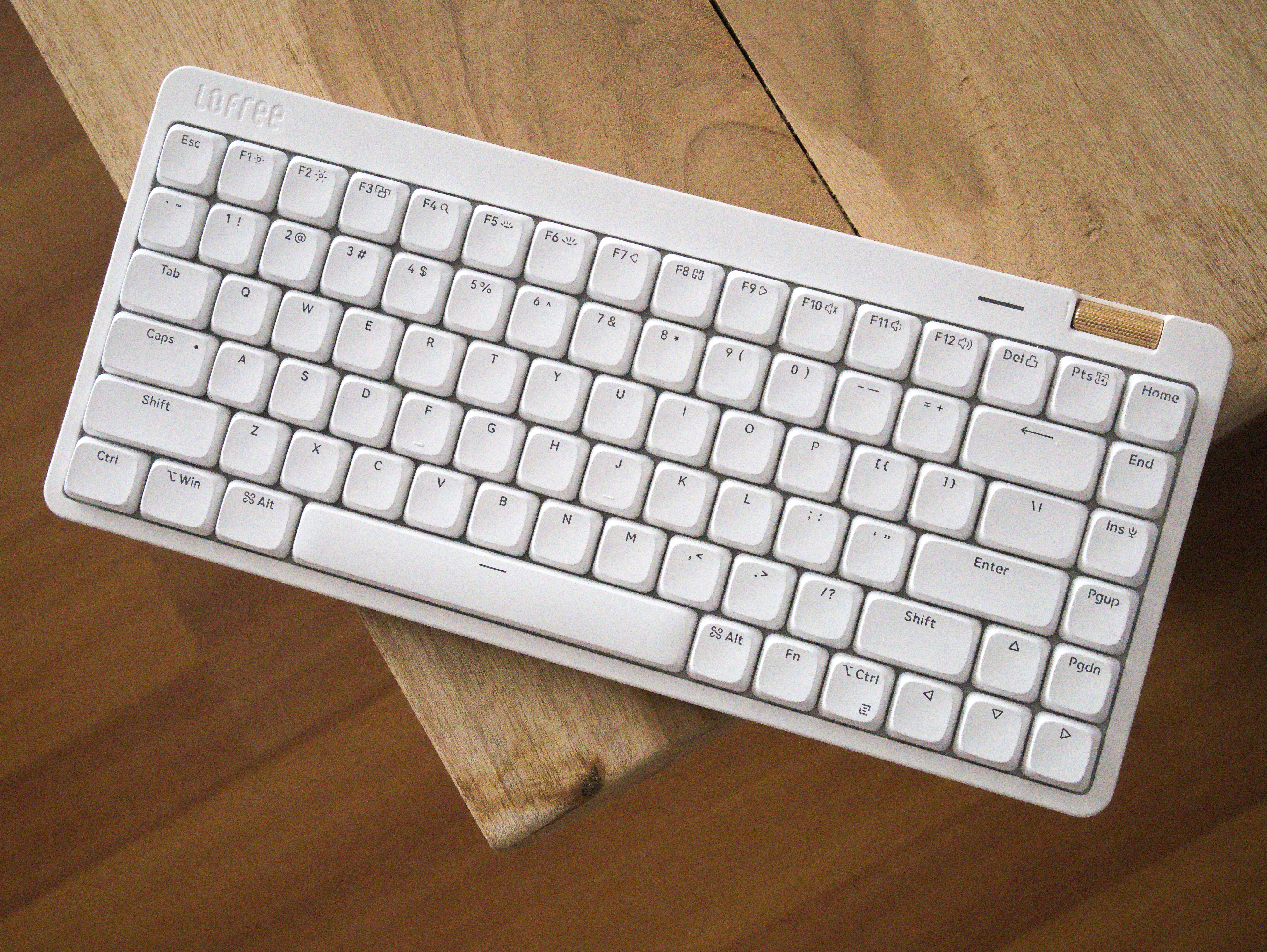 【箱、付属物完備】Lofree Flow Lite 84（US） Flow Lite84 Affordable-for-all Low-profile Mechanical