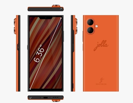 Jolla Phone 的左侧有一个隐私开关。(图片来源:Jolla)