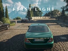 007 第一道曙光》中的驾驶画面
