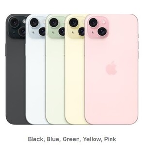 iPhone 15 Plus。(图片来源：Apple)