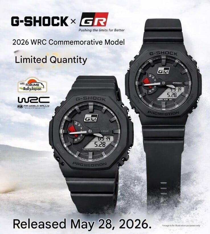 卡西欧 G-Shock x GR GA-2100 手表的海报(机译)