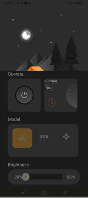 露营灯设置。(图片来源：Sergey Tarasov - Notebookcheck)
