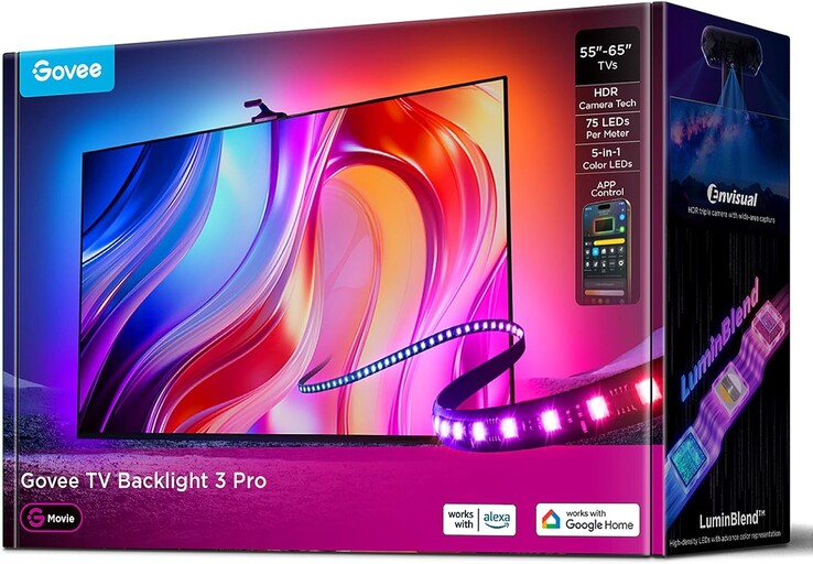 Govee TV Backlight 3 Pro。(图片来源：Govee）