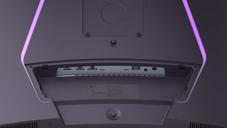 LG UltraGear 37G800A 还包含一个可调节支架和 100 x 100 毫米 VESA 支架,可用于第三方支架或墙壁安装。(图片来源:LG)