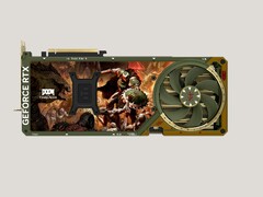 ROG AstralGeForce RTX 5080 Doom Edition 可在 Bethesda 商店预购。(图片来源：华硕/贝塞斯达）