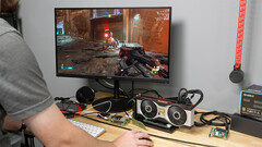 对于Raspberry Pi 5 而言，AMD Radeon RX 6700 XT 可谓绰绰有余（图片来源：Jeff Geerling）