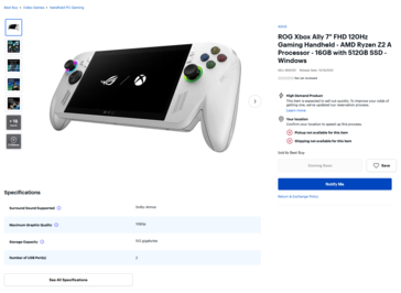 ......但 u/BillboSwagenz 在 r/xbox subreddit 上发布的截图显示并非如此。(图片来源：百思买）