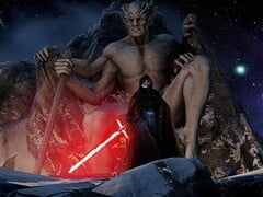 光剑（Magicka Sabers）MOD 的图片。(图片来源：SkyrimRenKylo - Nexus Mods）