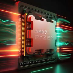 AMD Ryzen 7 7800X3D的基础和提升时钟分别为4.2和5GHz。(来源：AMD)