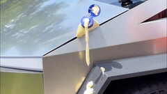 Cybertruck 后备箱关闭电源（图片：Jeremy Judkings/X）