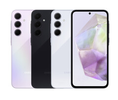 Galaxy A55。（图片来源：三星）