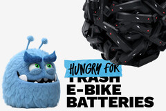 瓦特是 &quot;为电池而饿 &quot;活动的吉祥物，看起来很饿。(图片来源: Hungry For Batteries - edited)