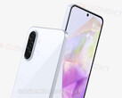 Galaxy A36 5G 采用了索尼最近的 Xperia 设计。(图片来源：@OnLeaks &amp; GizNext）