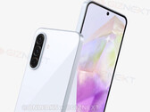 Galaxy A36 5G 采用了索尼最近的 Xperia 设计。(图片来源：@OnLeaks &amp; GizNext）