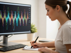 描述诊断智能笔工作原理的图片(图片来源:人工智能生成的图片)