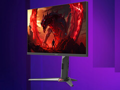 在 5K 模式下，Nitro XV270X 的运行频率为 72 Hz。图：该游戏显示器的宣传图片。(图片来源：宏碁）