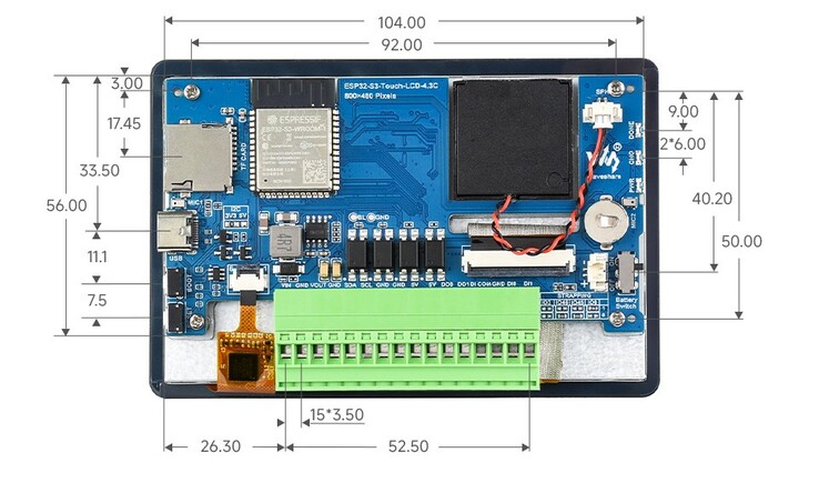 ESP32-S3 可连接其他设备