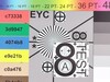 Our test chart in detail: Telephoto lens