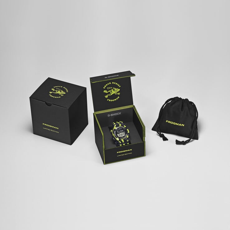 卡西欧 G-Shock Frogman GW8200TPF-1 手表。(图片来源：卡西欧）