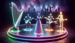 你应该了解的五种人工智能音乐生成器(图片来源:AI-generated)