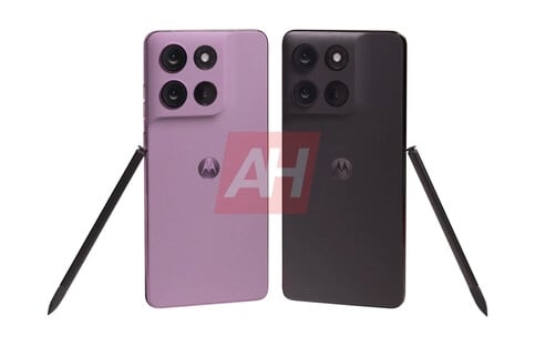 据称 2026 年款 Moto G Stylus 的两种颜色选择(图片来源:Android Headlines)