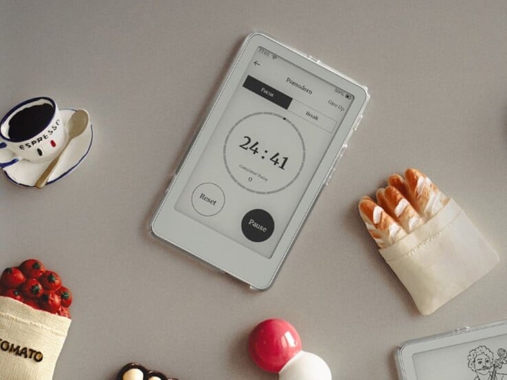 磁吸式 Boox Picco 配备倒计时、番茄钟和待办事项应用。