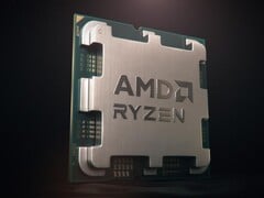 基于 AM5 的现代 AMD Ryzen CPU 的芯片截图效果图