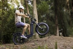 Kingbull Jumper Go 肥胎电动自行车采用功率强劲的 750 瓦 Bafang 无刷轮毂电机（图片来源：Kingbull）