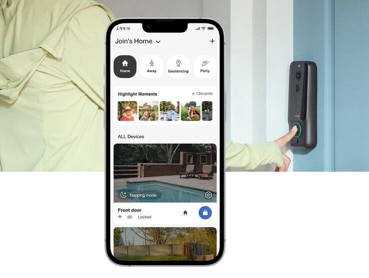 Lockin Veno 系列智能锁无需订阅即可使用其智能手机应用程序。(图片来源：Lockin）