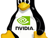 Linux 上的 Nvidia 驱动程序现在默认使用开源 GPU 内核模块。(图片来源：Nvidia 徽标和 Tux，维基共享资源）