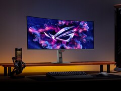 华硕 ROG Strix OLED XG34WCDMTG 将 34 英寸超宽屏与智能电视功能相结合。