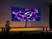 华硕 ROG Strix OLED XG34WCDMTG 将 34 英寸超宽屏与智能电视功能相结合。
