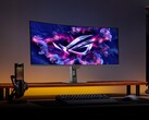 华硕 ROG Strix OLED XG34WCDMTG 将 34 英寸超宽屏与智能电视功能相结合。