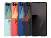 三星Galaxy Z Flip 7 将获得众多彩色保护壳（图片来源：Android Headlines）