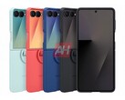三星Galaxy Z Flip 7 将获得众多彩色保护壳（图片来源：Android Headlines）