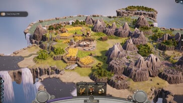 显示 TerraScape 中游戏玩法的图片。