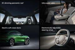 小米 YU7 Max 比其他两款机型拥有更多功能（图片来源：小米通过 Facebook；已裁剪）