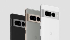 Pixel 7 Pro沿袭了Pixel 6 Pro的设计美学。(来源：谷歌)